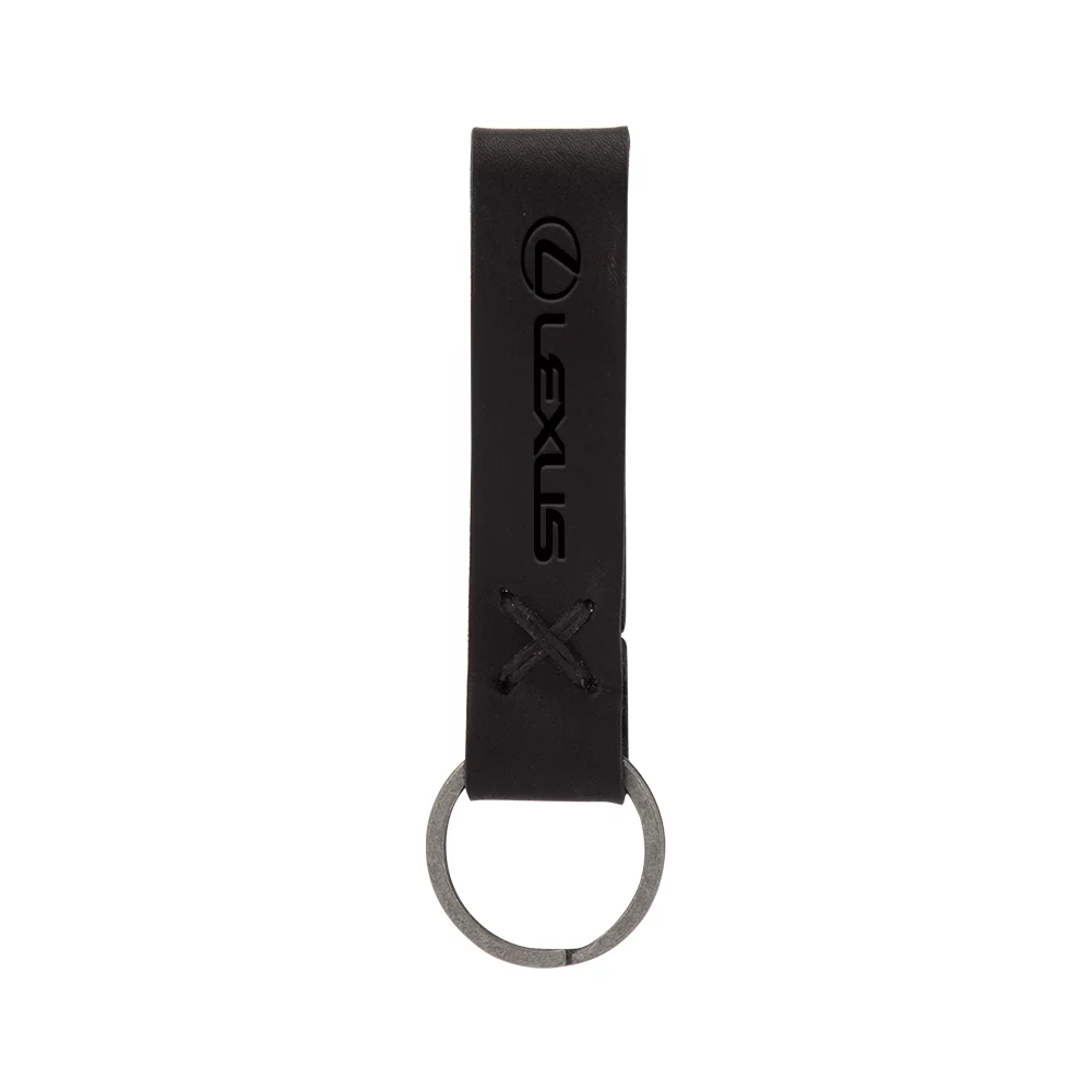 Porte-clés en boucle de cuir SADDLER