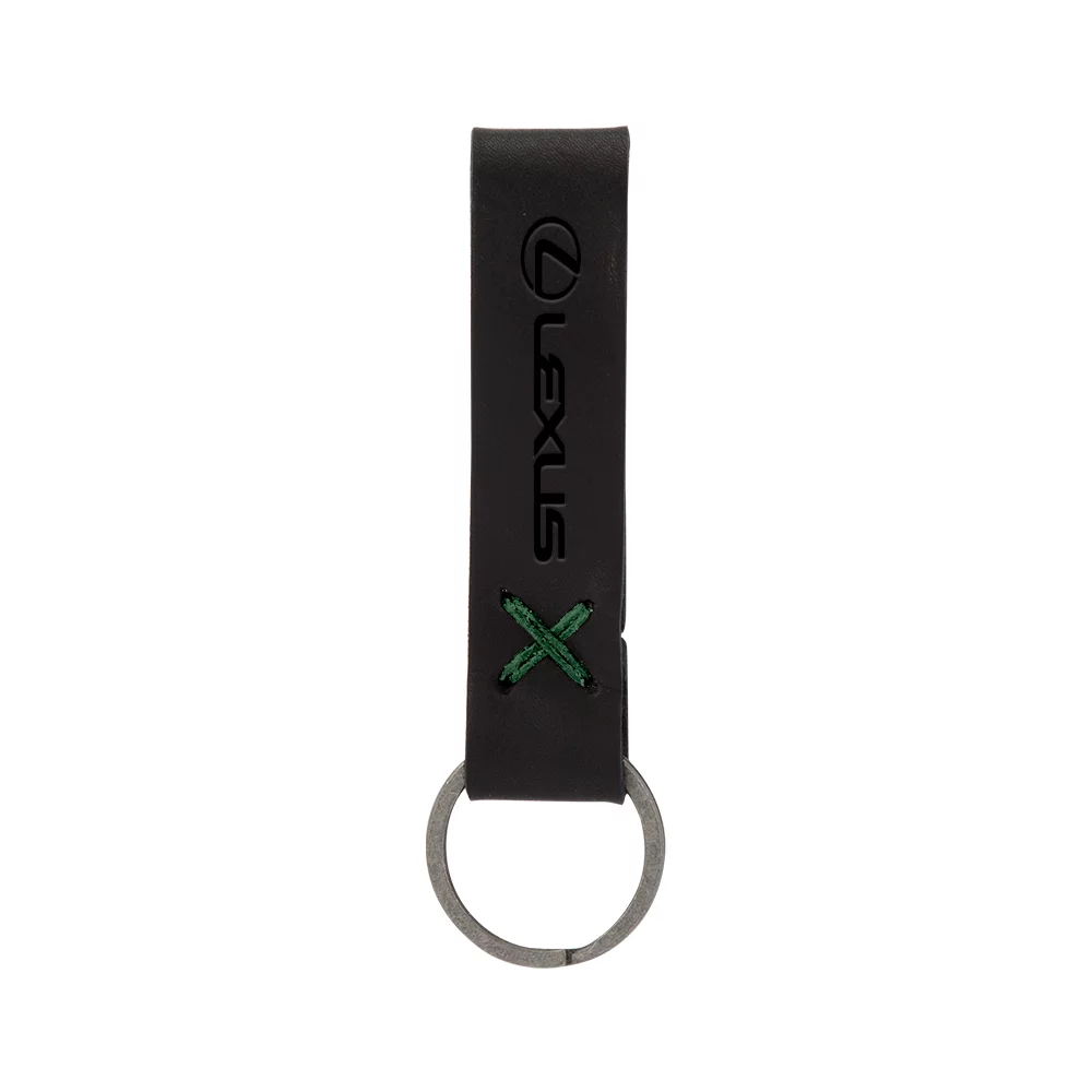 Porte-clés en boucle de cuir SADDLER