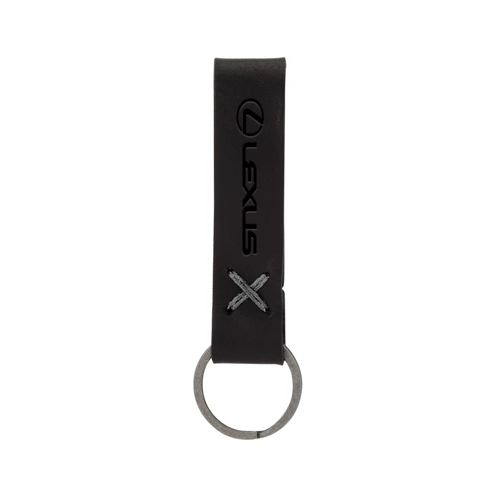 Porte-clés en boucle de cuir SADDLER