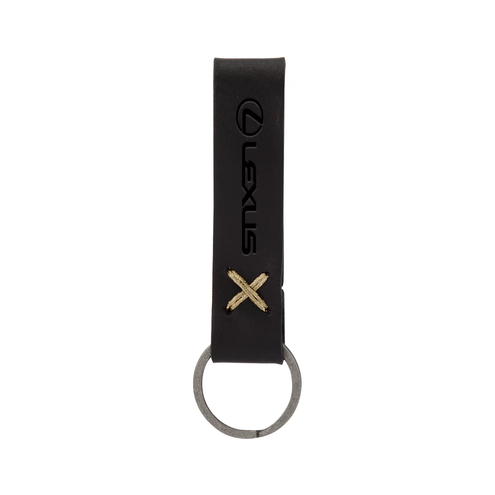 Porte-clés en boucle de cuir SADDLER