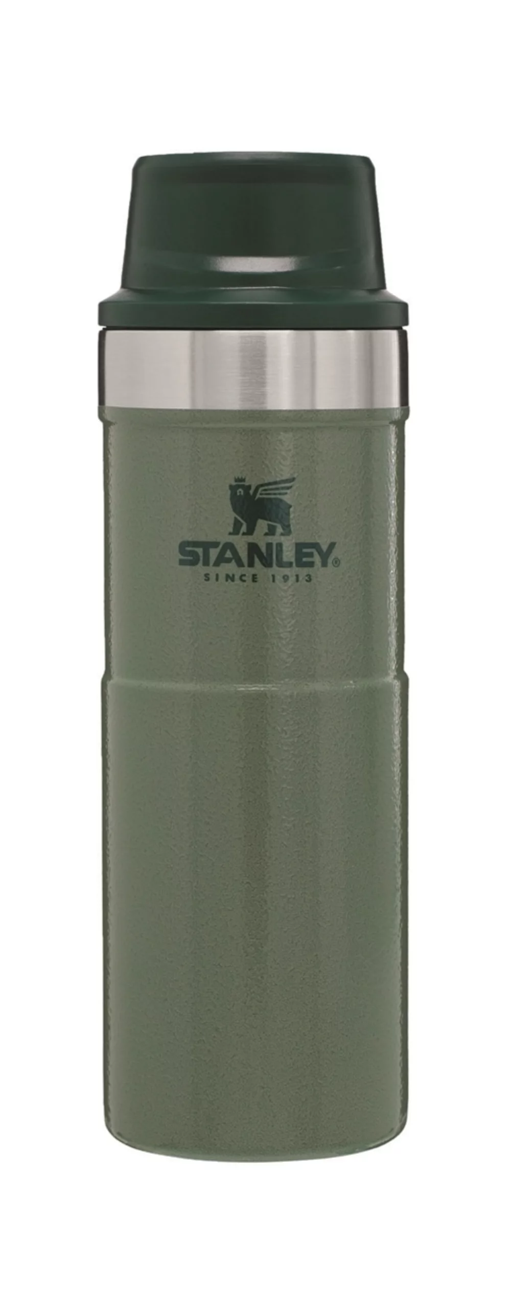 Stanley® Classic Trigger-Action travel mug 16oz hammertone green - Etched