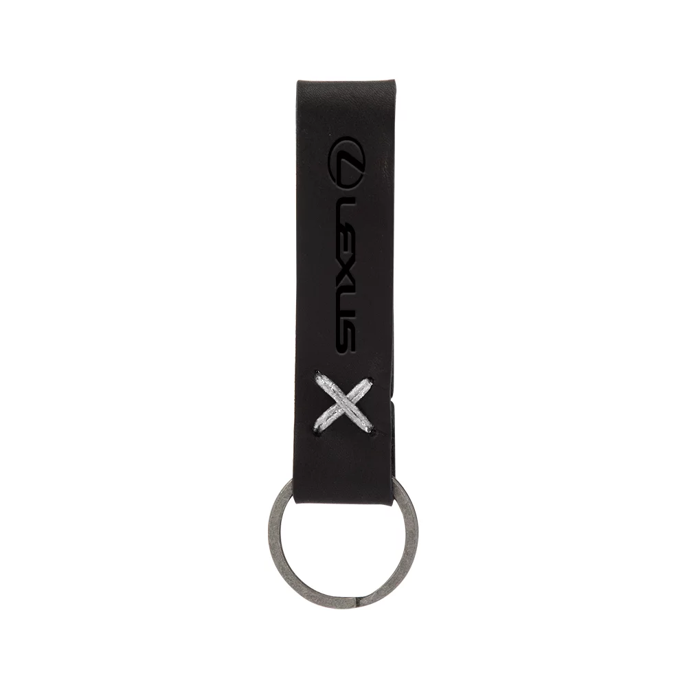 Porte-clés en boucle de cuir SADDLER