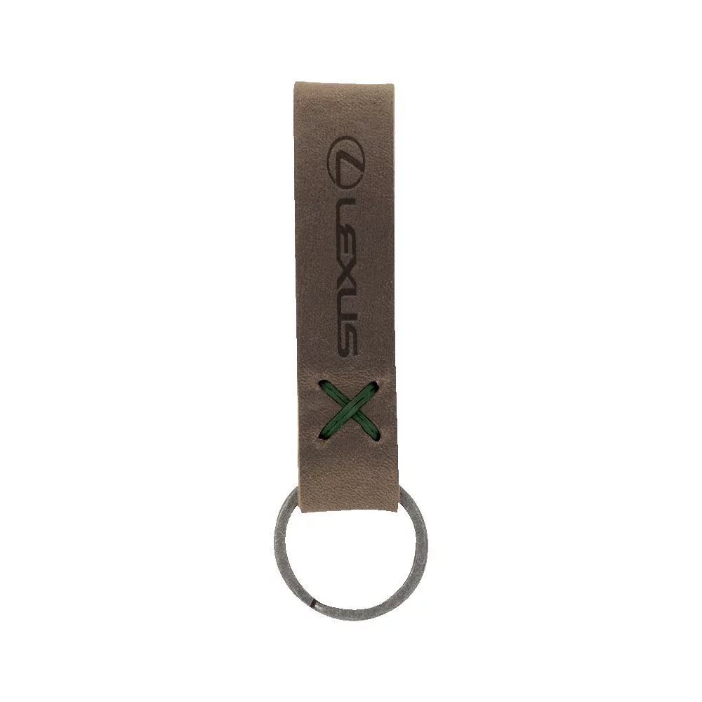 Porte-clés en boucle de cuir SADDLER