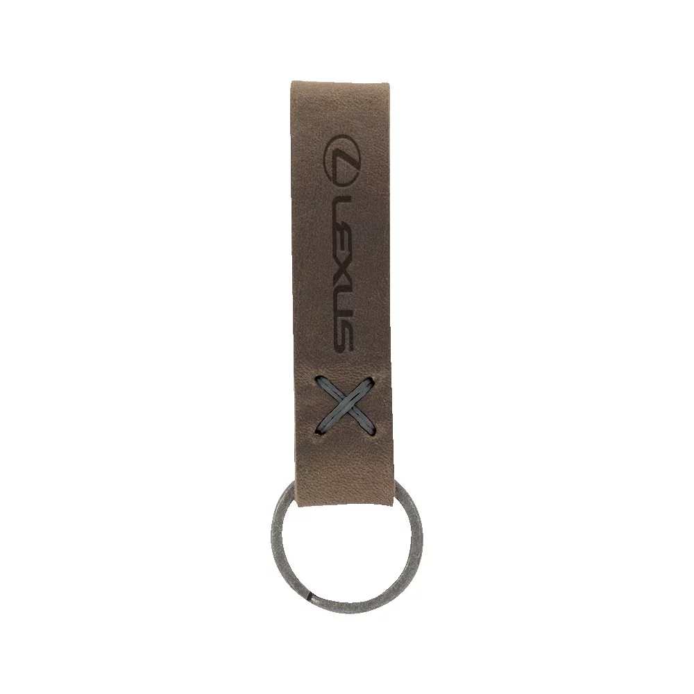 Porte-clés en boucle de cuir SADDLER
