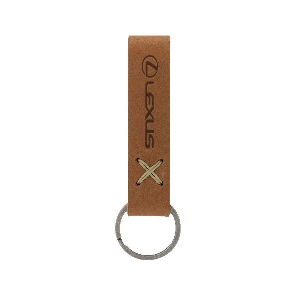 Porte-clés en boucle de cuir SADDLER