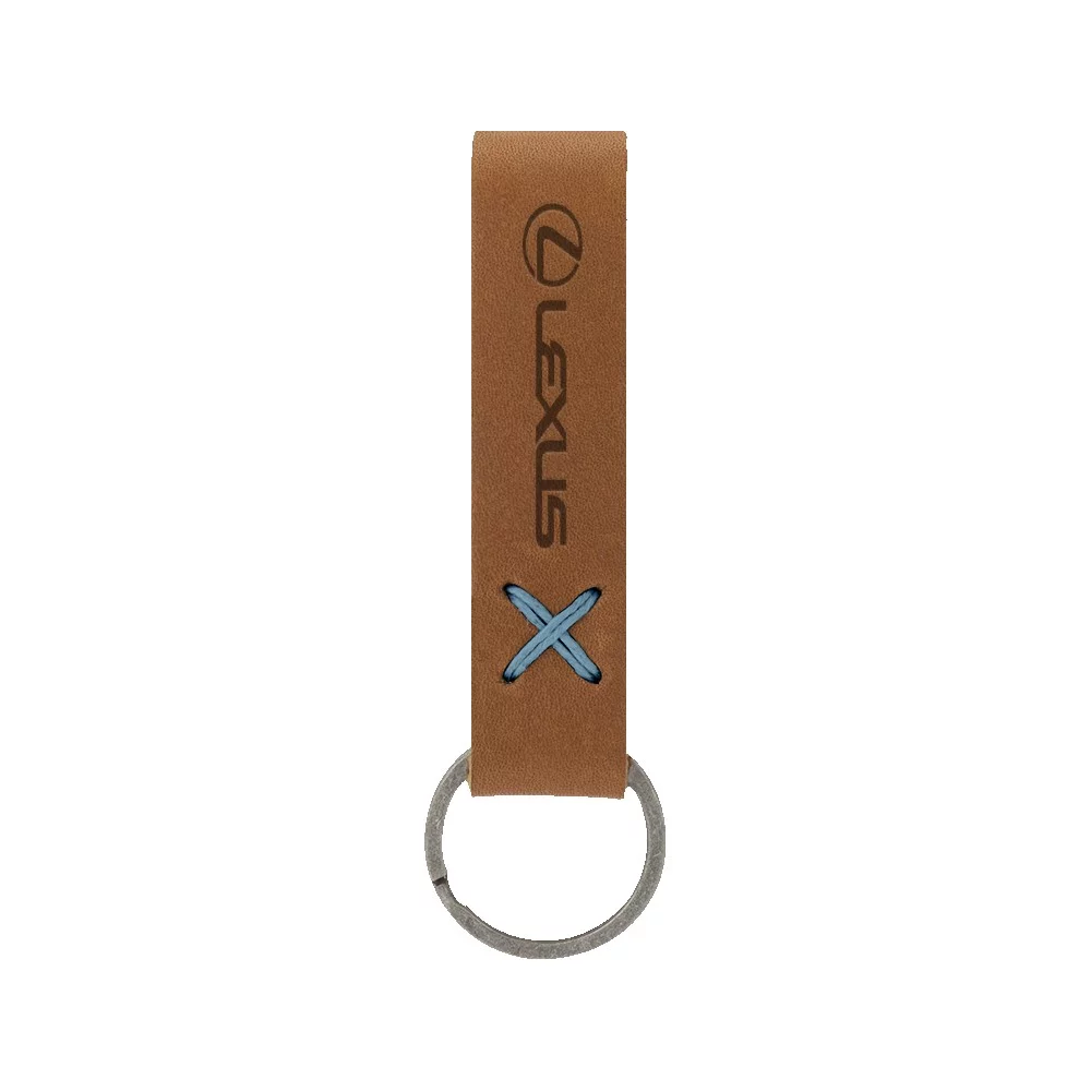 Porte-clés en boucle de cuir SADDLER