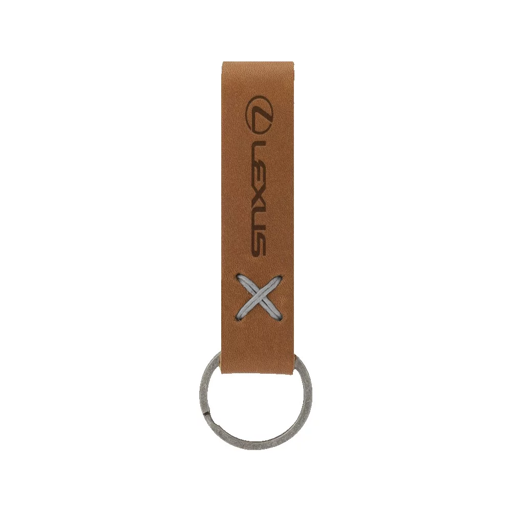 Porte-clés en boucle de cuir SADDLER