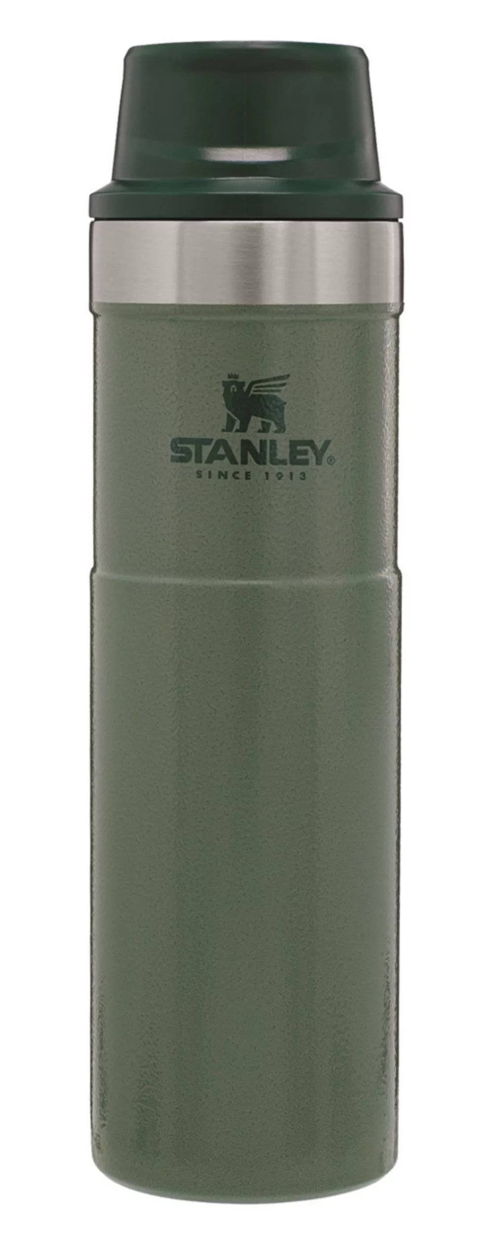 Mug de voyage Stanley® Classic Trigger-Action 20 oz vert martelé - Gravure