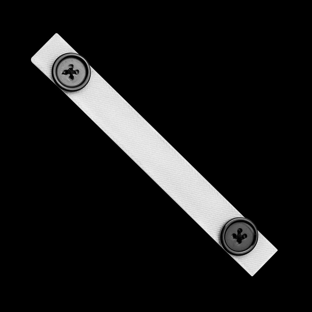 Attache masque mini élastique 3/4" avec boutons