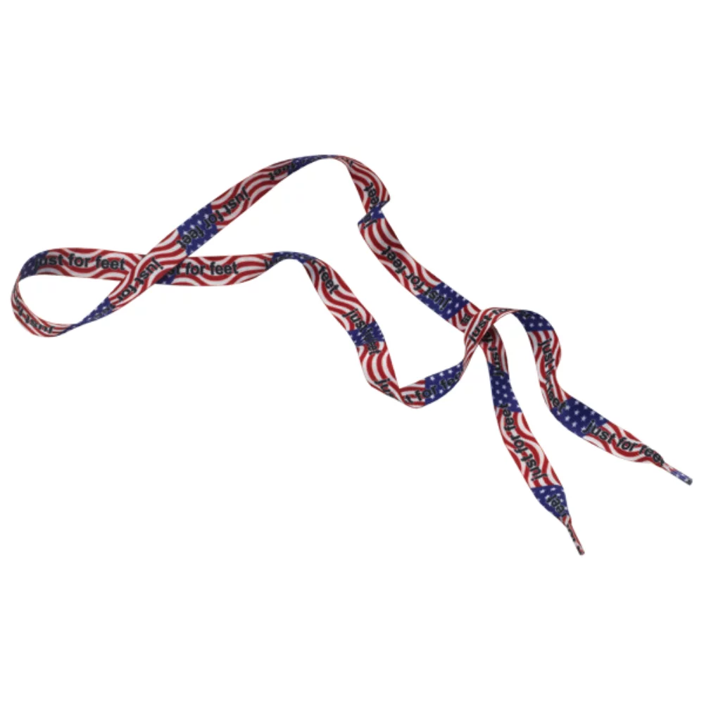 Lacet en tissu gaufré sublimé par teinture de 3/4" (paire)