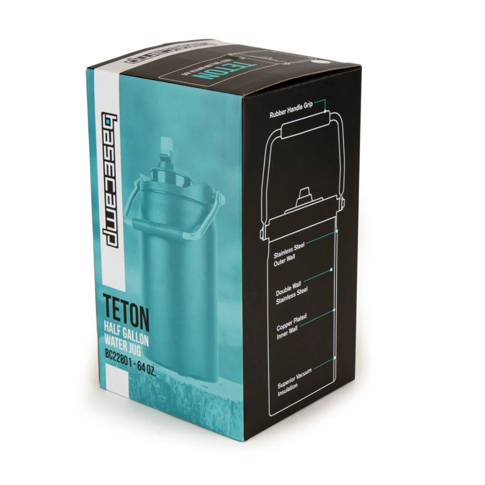Cruche d'eau demi-gallon Basecamp Teton