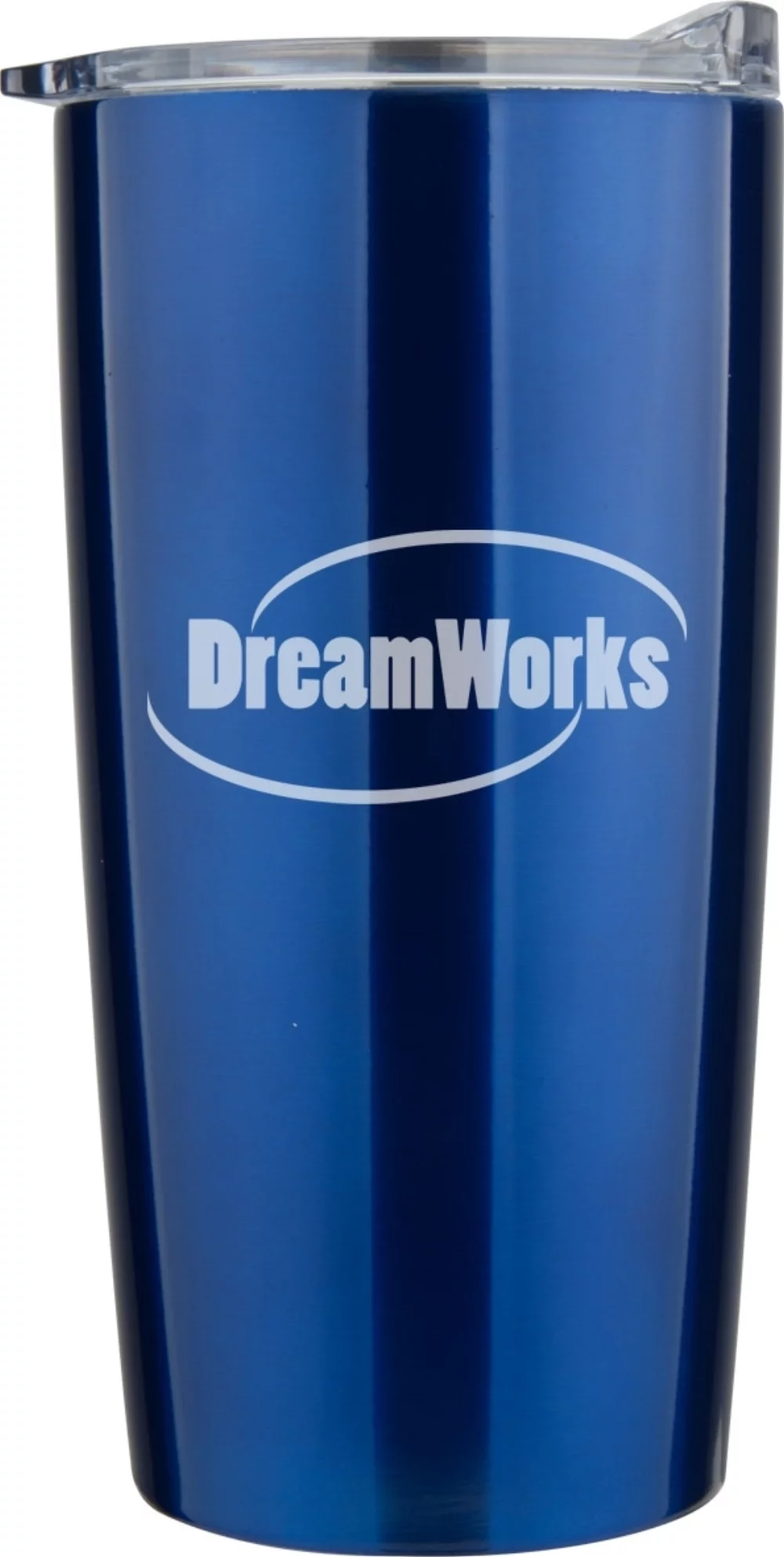 Airdrie 20oz double wall vacuum stainless steel travel tumbler glossy blue