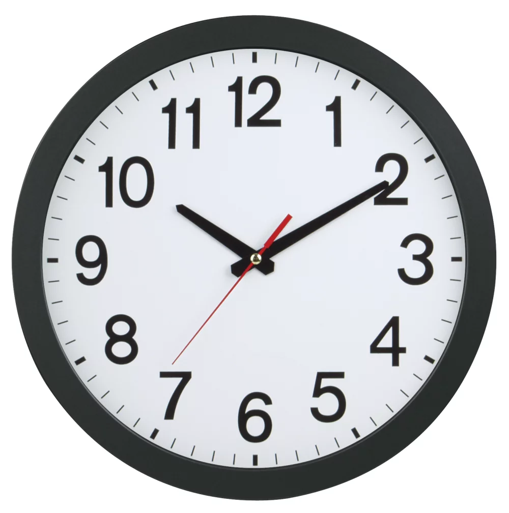 12" Slim Wall Clock