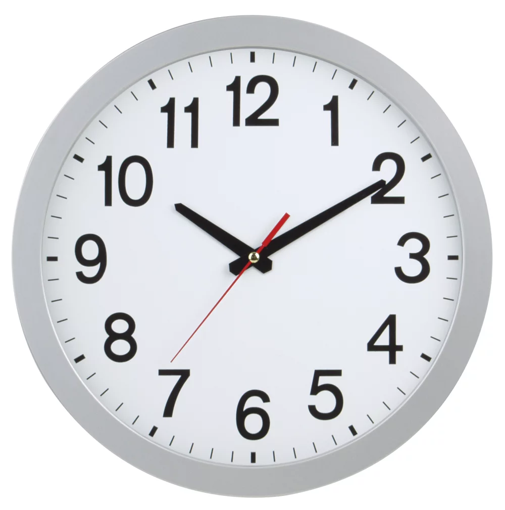 12" Slim Wall Clock
