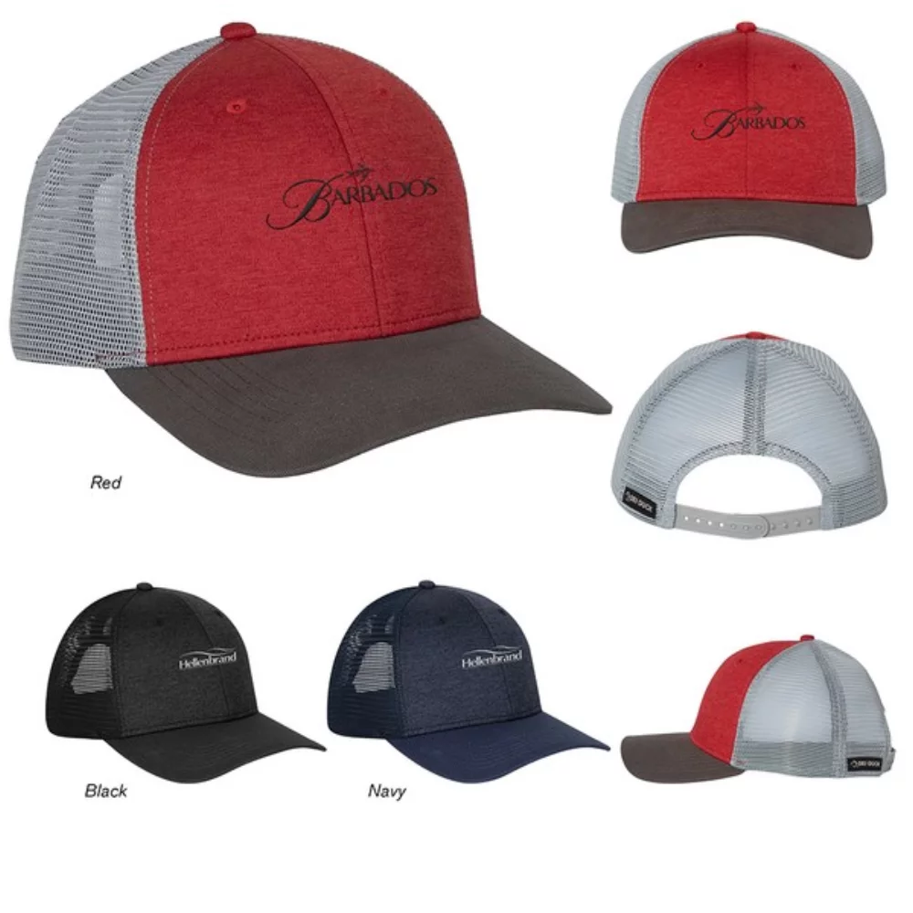 Casquette de camionneur noire DRI DUCK 3467 Vantage