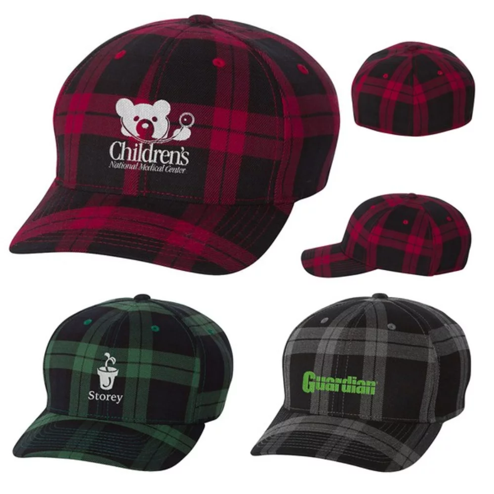 Casquette à carreaux Tartan Flexfit 6197