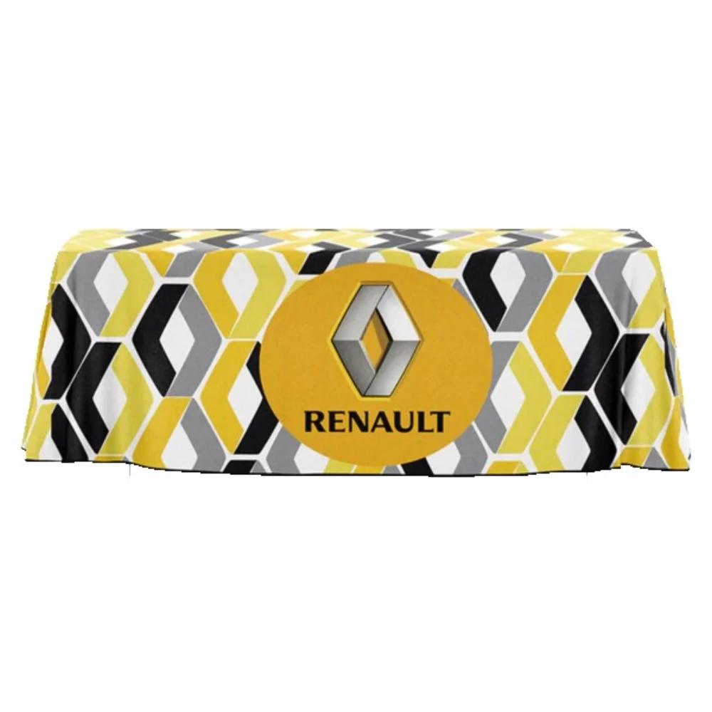 6' Open-Back Full Color Drape Table Throw