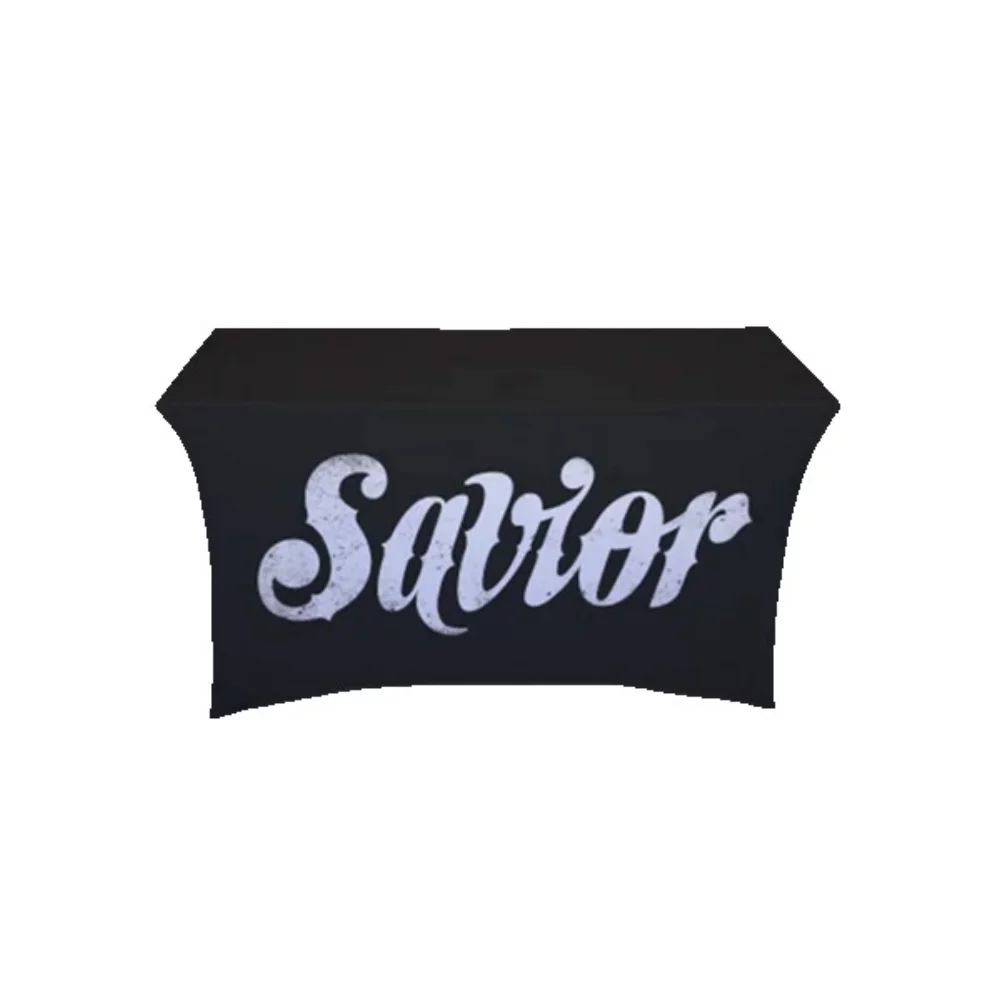 4' Stretch Full Color Table Throw