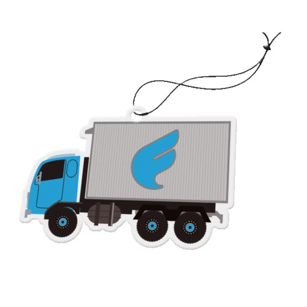 Imported Custom Shape 3" x 3" Air Freshener