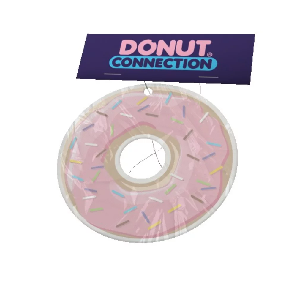 Import Custom Shaped Air Freshener w/Header Card (4"X4")