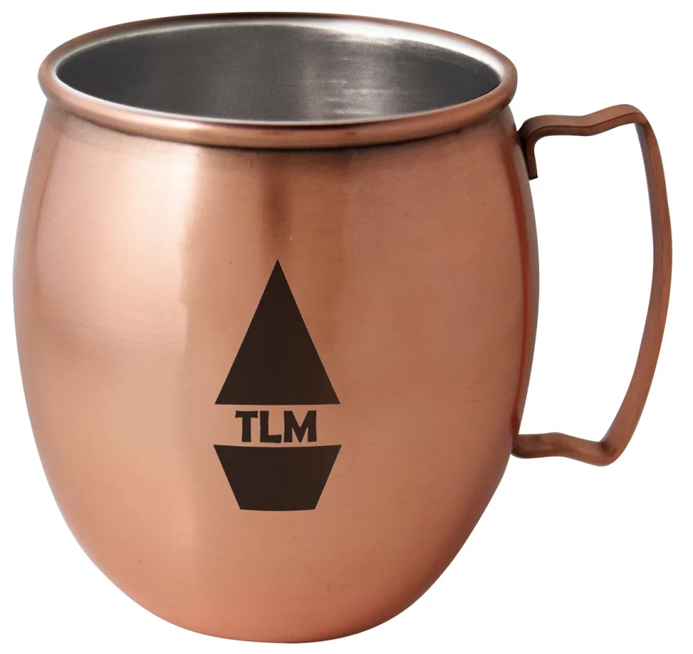 Spirit Mule 12oz stainless steel copper plated matte finish