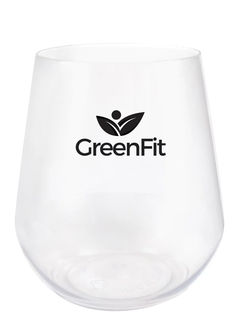 Aurora 12oz clear stemless plastic tumbler