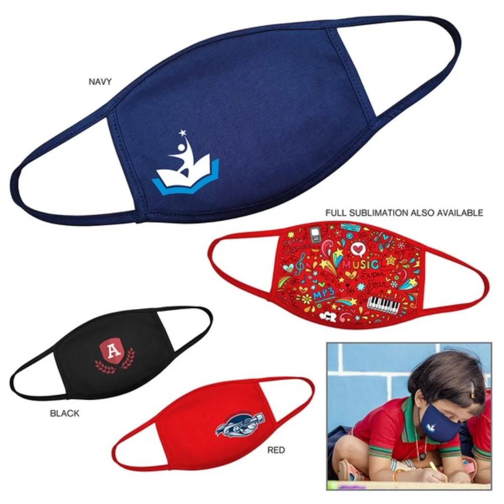 Value Plus - Masque facial protecteur en coton 100% - Taille Extra Small