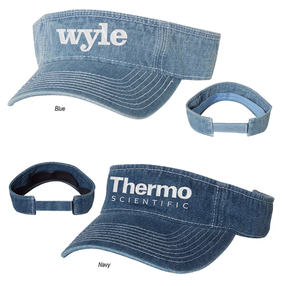 Visière en denim lavé Mega Cap