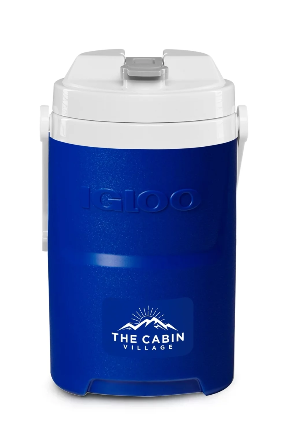 Refroidisseur de boisson Igloo Laguna demi-gallon en bleu/blanc