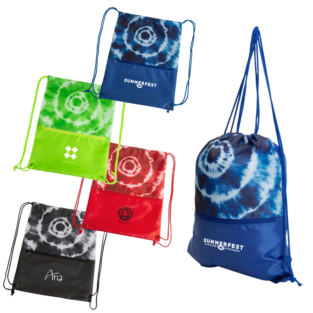 Sac de sport tie and dye