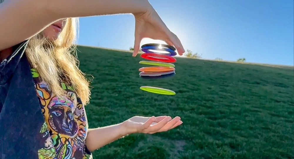 Disk-O-Wrist Silicone Flying Disk