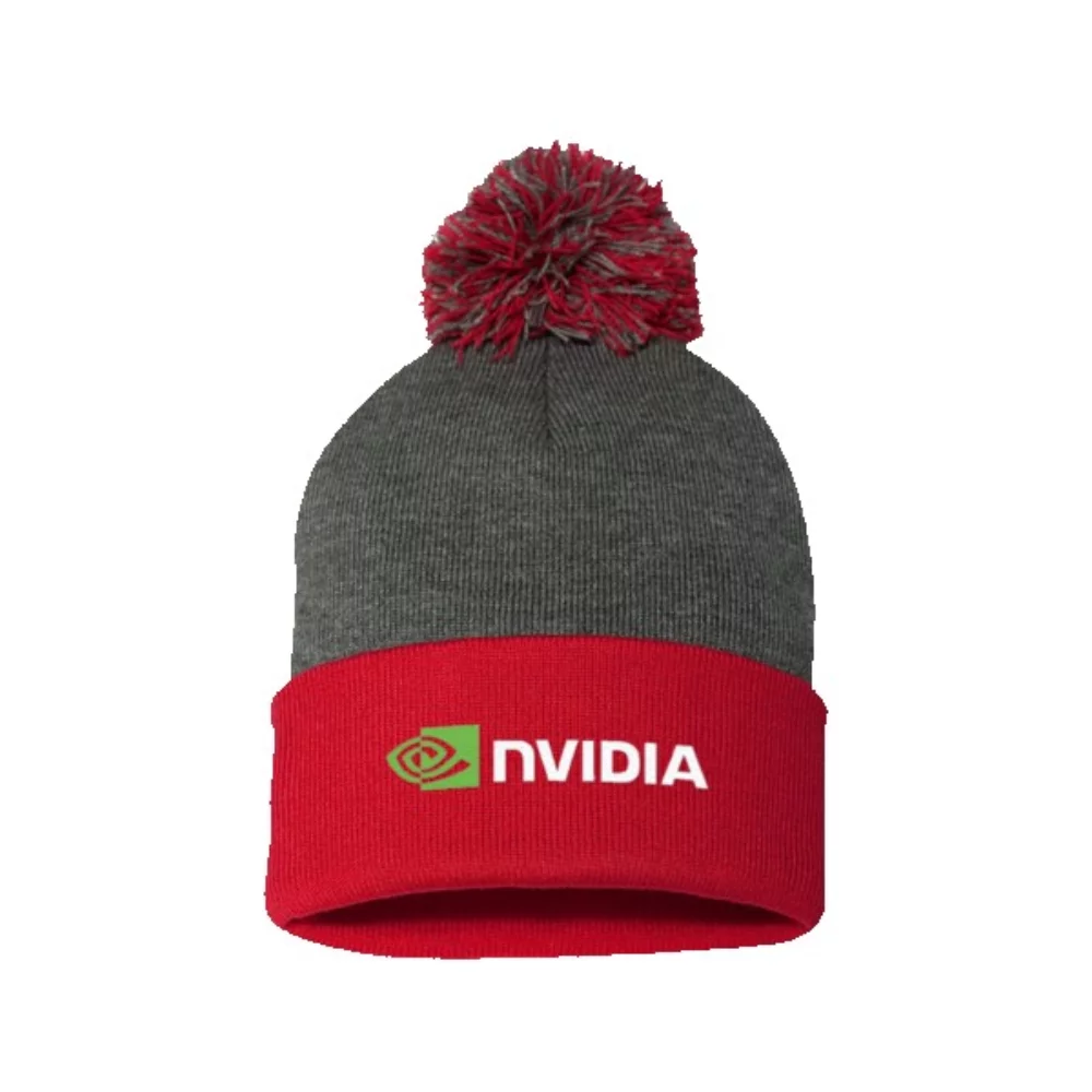 Bonnet tricoté à pompons Sportsman SP15 de 12 pouces