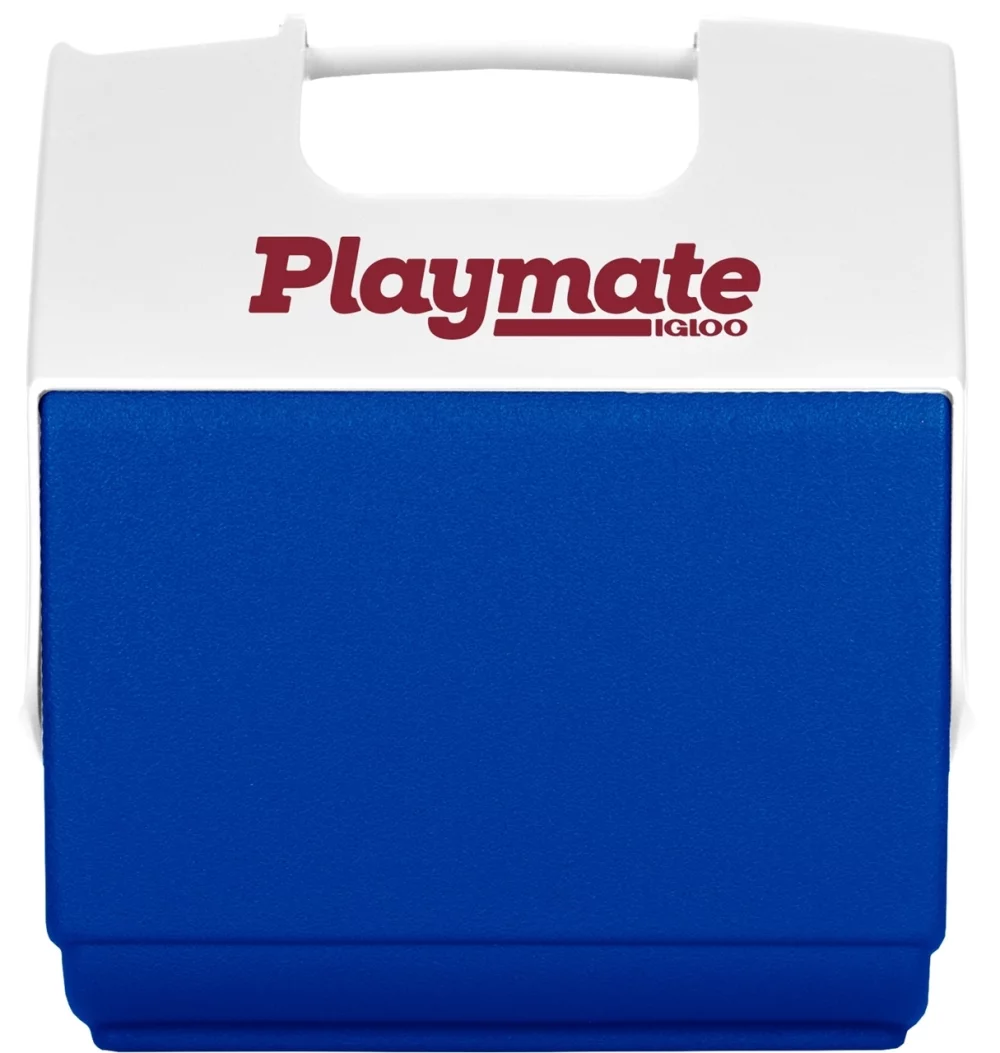 Igloo Playmate Pal 7qt Cooler in blue/white