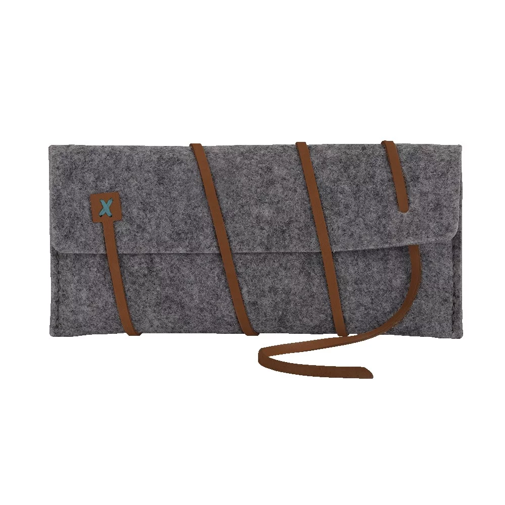 Pochette d'accessoires en feutre ASPEN
