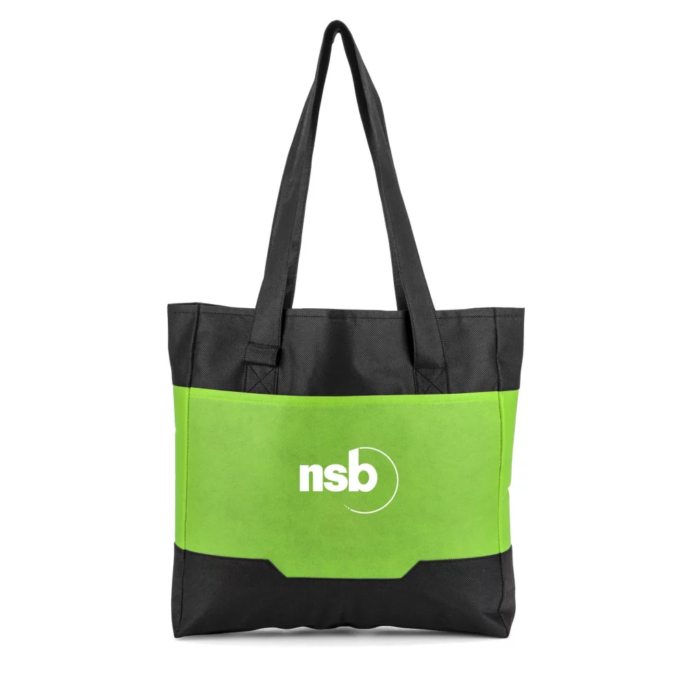 Center Lane Pocket Tote Bag