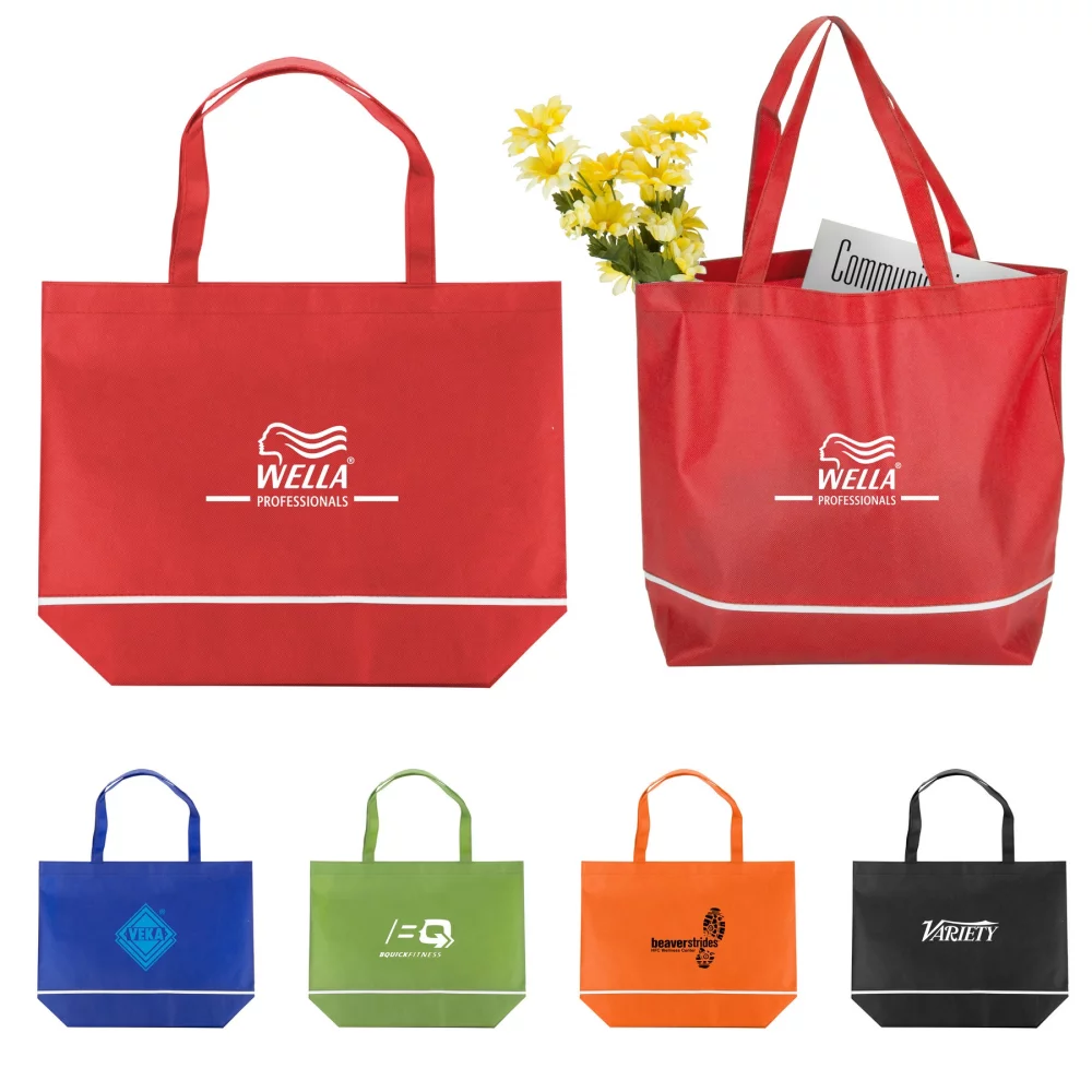 Two-Tone Non-Woven Tote Bag