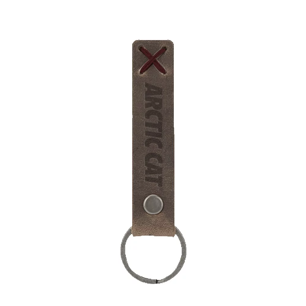 Porte-clés en cuir riveté Bailey