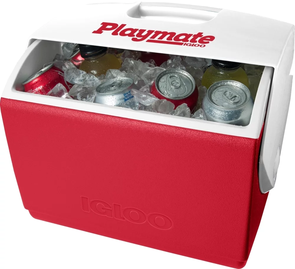 Glacière Igloo Playmate Elite 16qt en rouge/blanc
