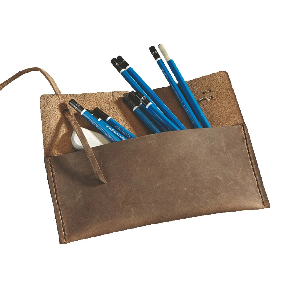 Pochette d'accessoires en cuir COHEN