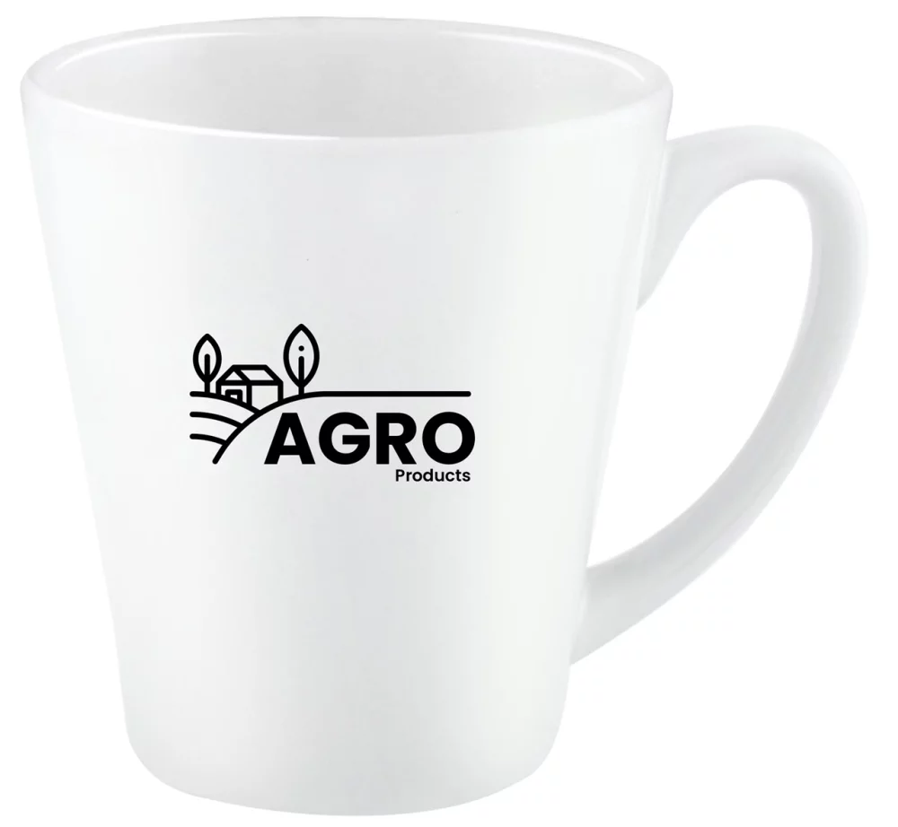Economy Small Café 12oz white mug