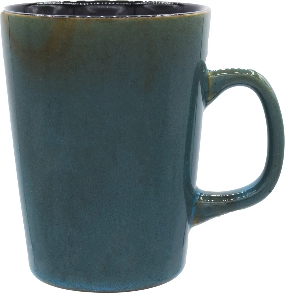 Tasse en céramique bleue Economy London 15oz