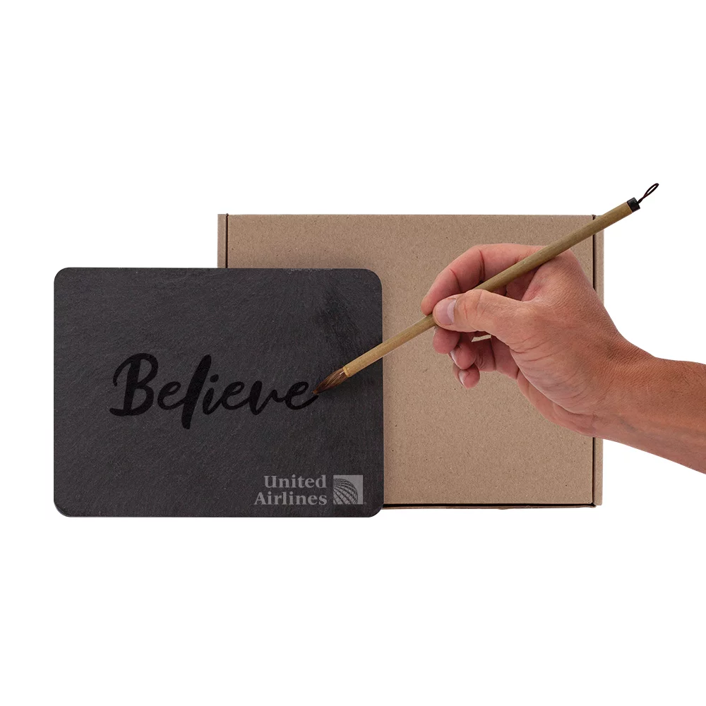 PARSON Reusable Calligraphy Slate and Bamboo Brush