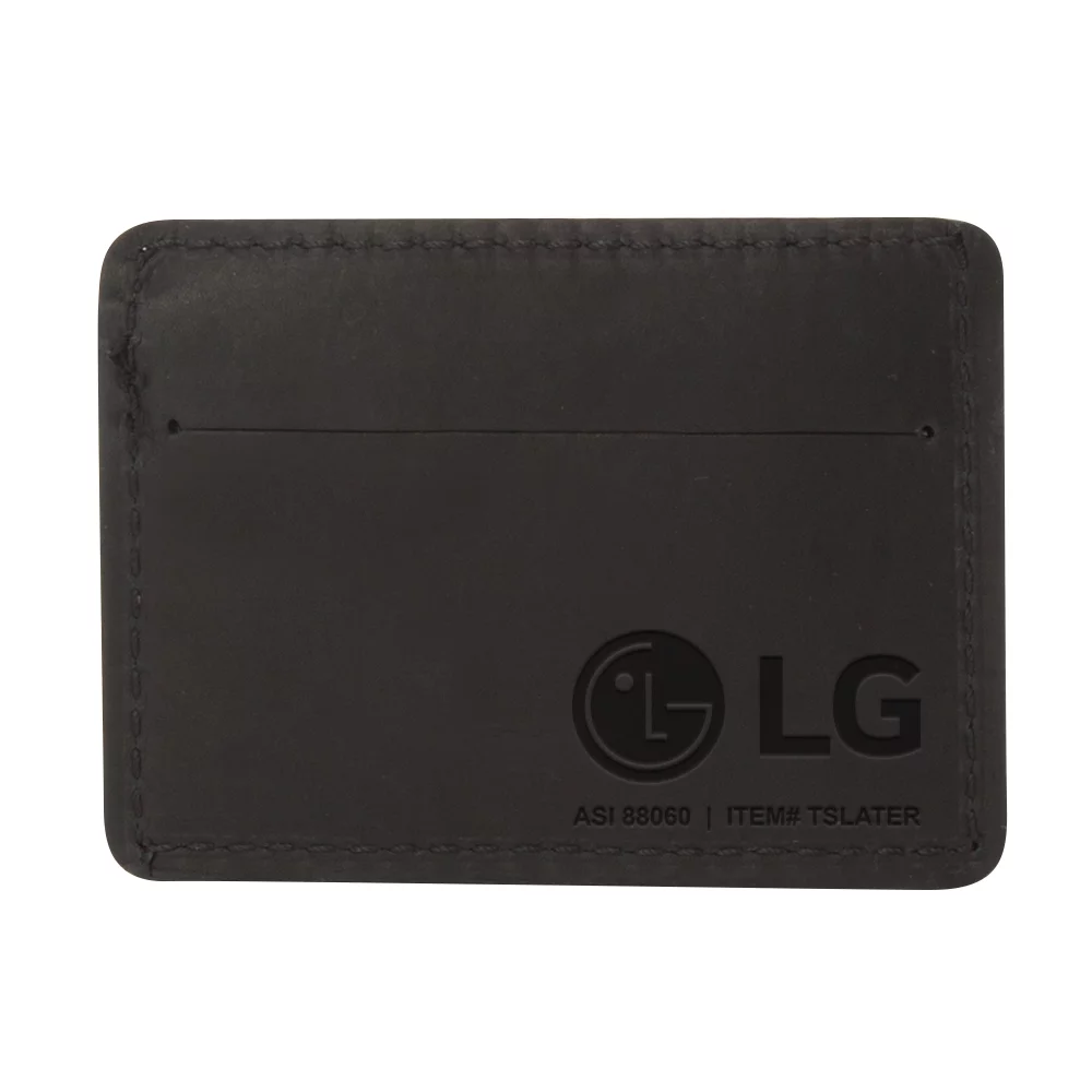 Portefeuille en cuir à une poche SLATER