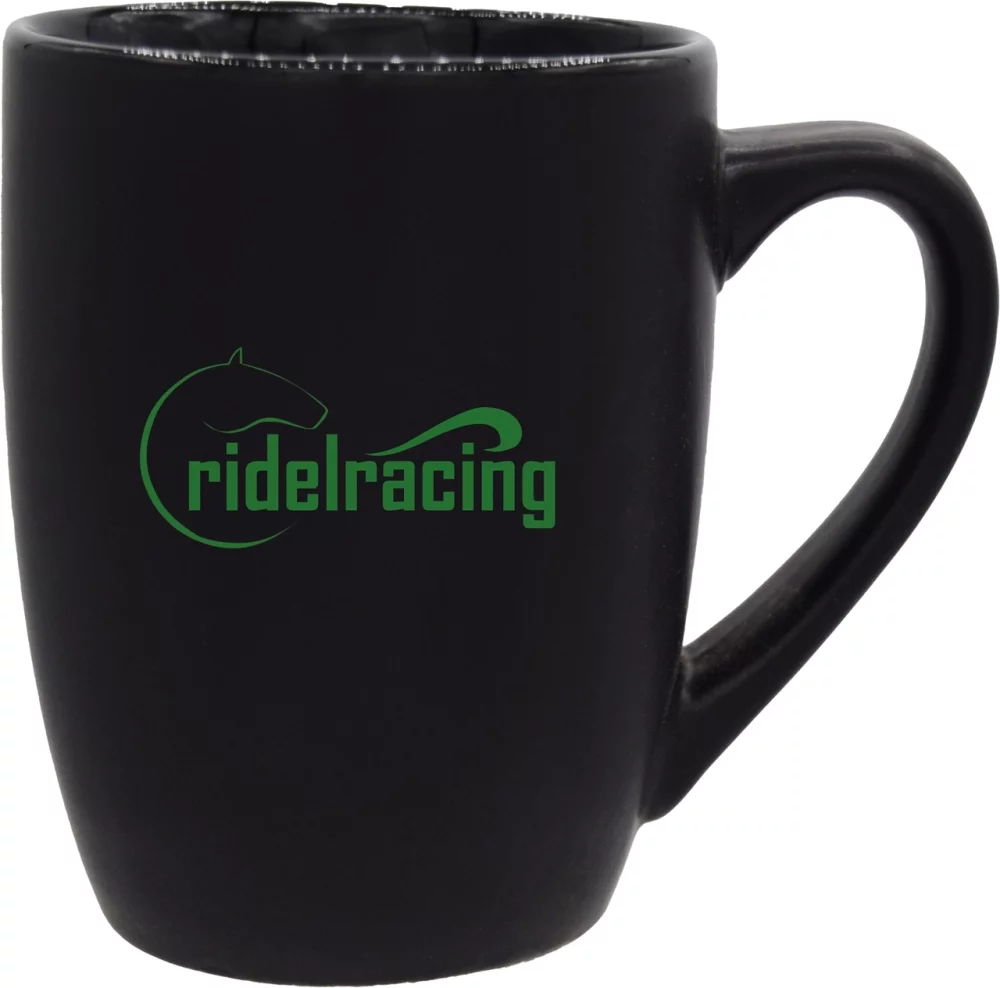 Mug économique en céramique 12 oz noir mat