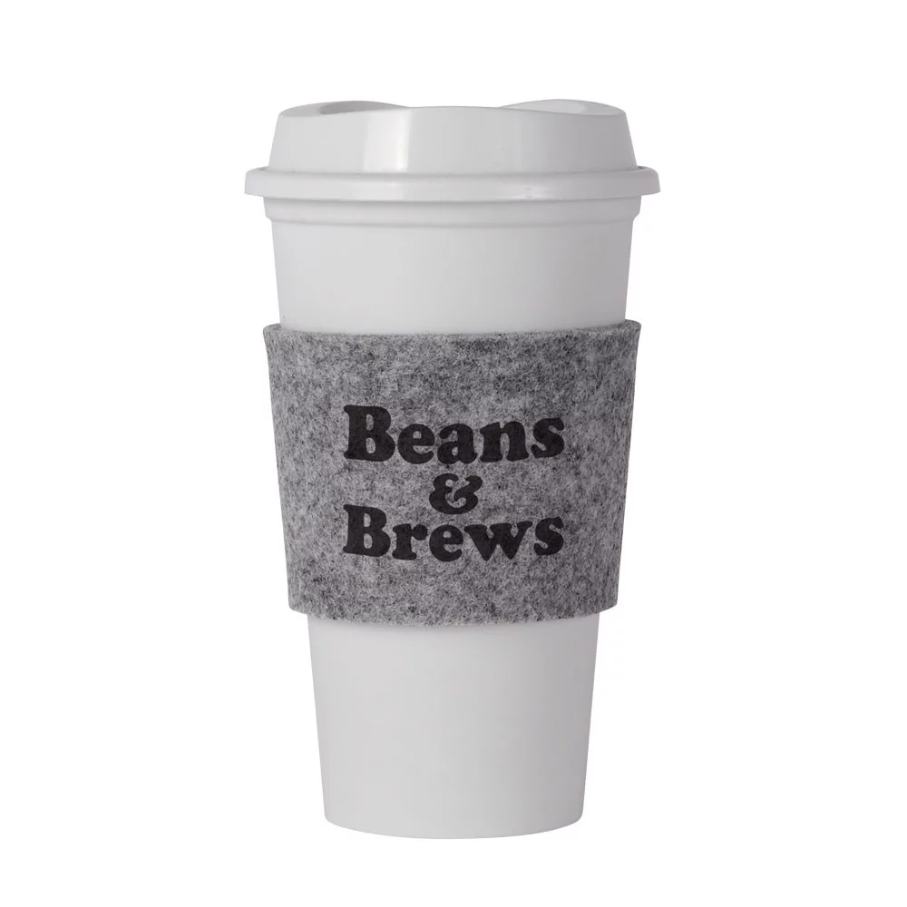 Manchon de tasse en feutre recyclé SPRUCE