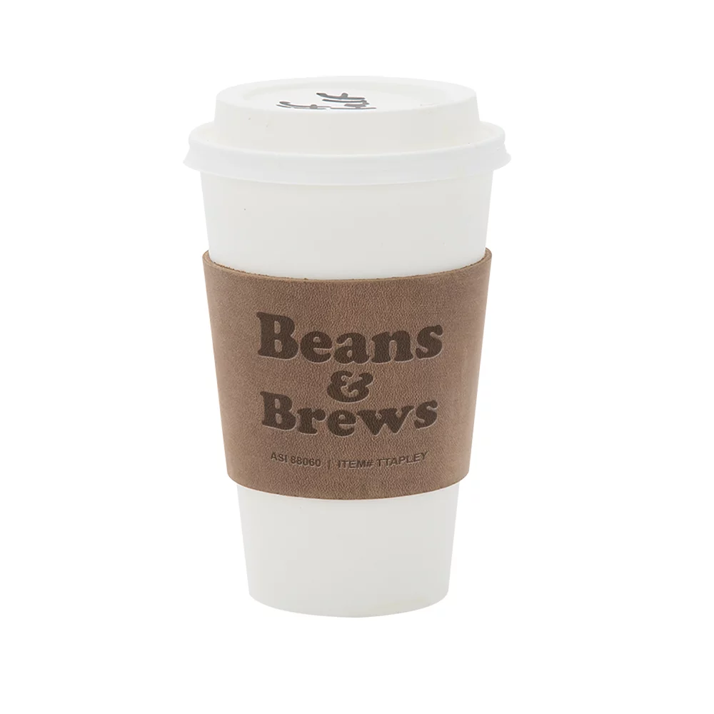 Manchon de tasse en cuir TAPLEY