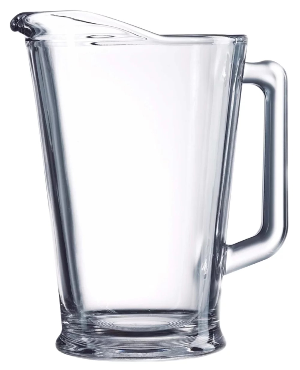 Pichet en verre transparent Economy Tundra de 60 oz.