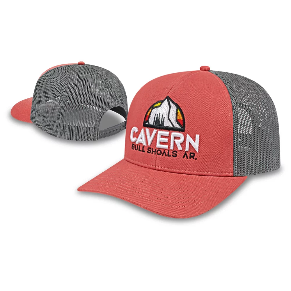 Casquette en poly/coton avec filet à l'arrière