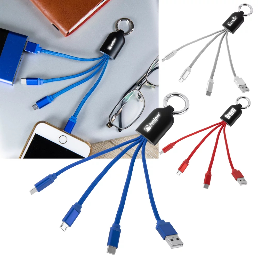 Câble de chargement tressé lumineux pour méduses