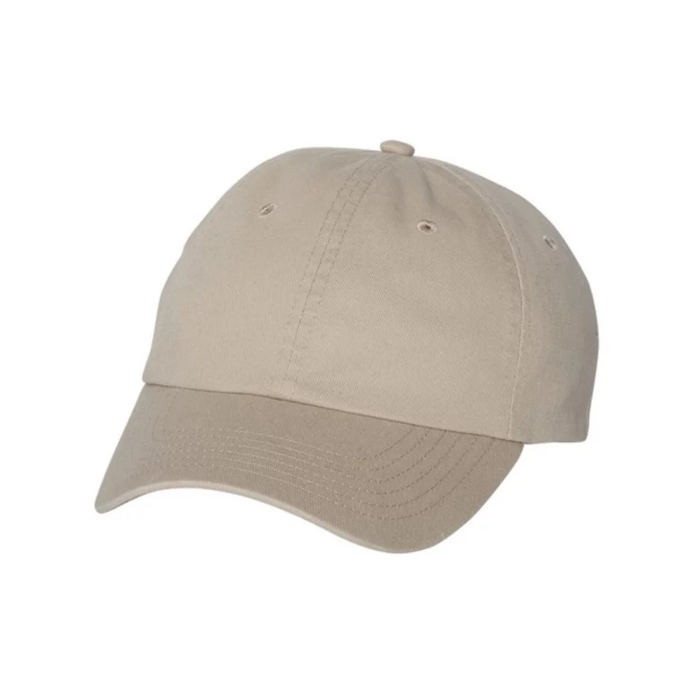 Casquette Valucap VC350 en sergé de coton lavé non structuré